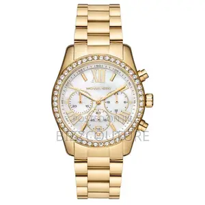 Original Michael Kros Chronograph Gold Chain Watch in Store