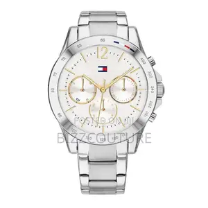 Original Hilfiger Chronograph Silver Chain Watch in Store