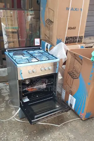 Maxi 4 Burner(3 Gas,1 Electric) Standing Gas Cooker