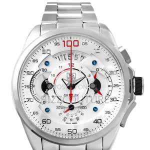 Original Tag Hauer Swiss Made Chronograph Silver Chain Watch