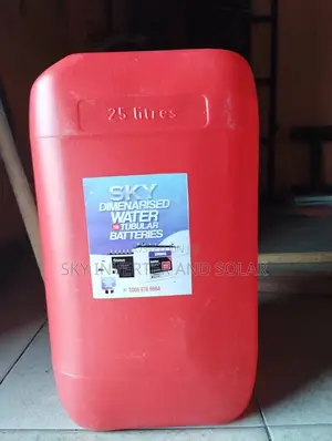 Distilled Water for Tubular Batteries