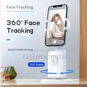 360 Degree Auto Tracking Rotating Phone Holder for Vides