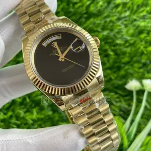 Original Rolex Oyster Perpetual Rose Gold Chain Watch