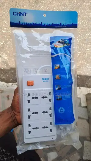 Chint 6 Way Extension Socket for Homes/ Offices/ Companies