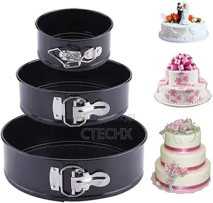 Cake Tins Set 3 Pcs(4"/7"/9")