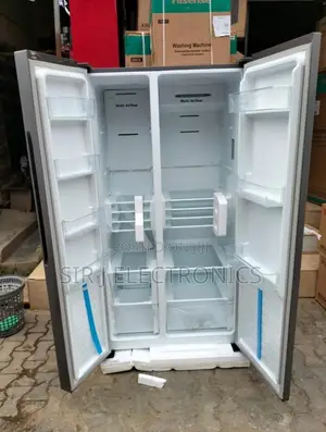 Hisense Double Door Side By Side Refrigerator + Warranty