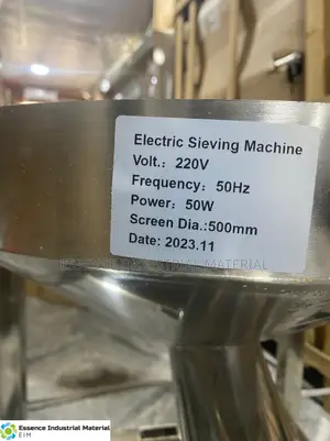 Electric Sieving Machine
