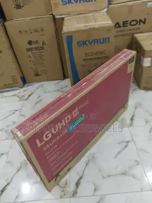 100% Flameless LG Smart TV 55inches 55uk6400