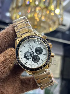 Original OMEGA Chronograph Gold Chain Watch Is Available Now