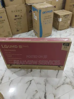 100% Picture Quality LG Smart TV 55uk6400 55inches