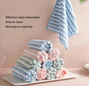 5pcs Floral Kitchen Cleaning Towels
