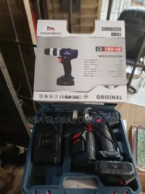 18 Volts Maxmech Cordless Drilling Machine