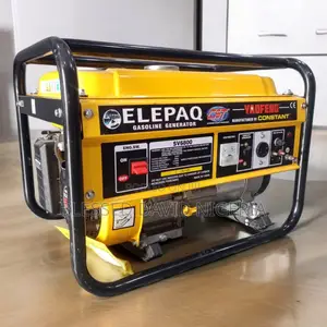 Elepaq Constant Sv6800, 4.5kva Manual Generator 100% Copper