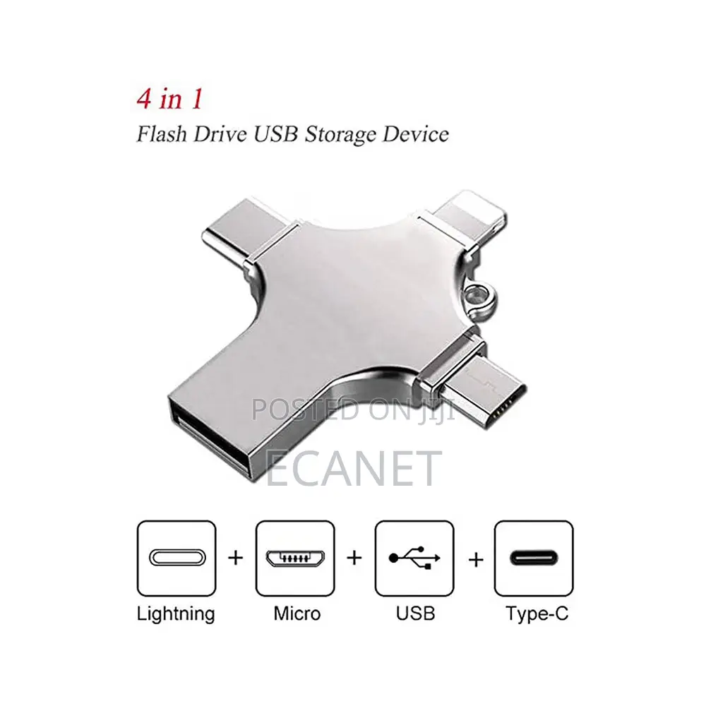 Multi Port 4in1 Flash 128gb