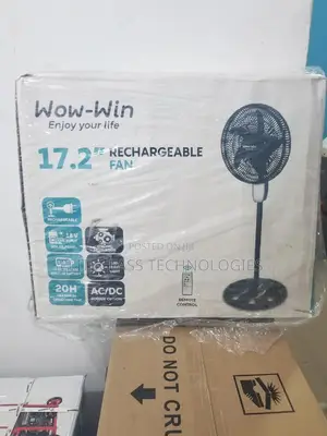 Quality Wow-Win Rechargeable Fan-17.2inches.