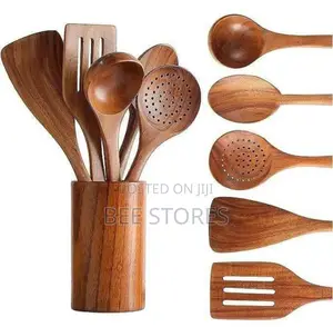 Quality Wooden Cooking Spoon Set