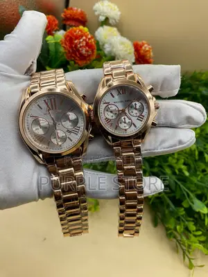 Michael Kors Couples Wristwatch, Male and Female