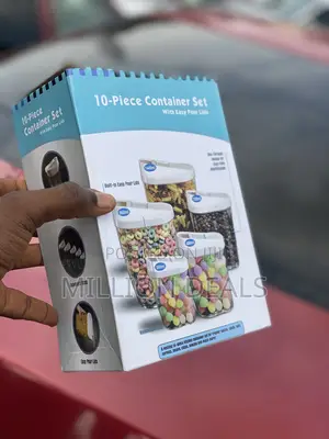 10 Pieces Unique Cool Container Set