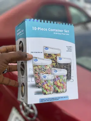 10 Pieces Unique Cool Container Set