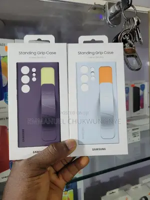 Samsung Galaxy S24 Ultra Case With Standing Grip Handle