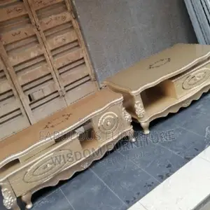 Quality Royal Tv Stand and Center Table Set