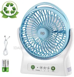 Rechargeable Desktop Fan - (Dp Rechargeable Fan)