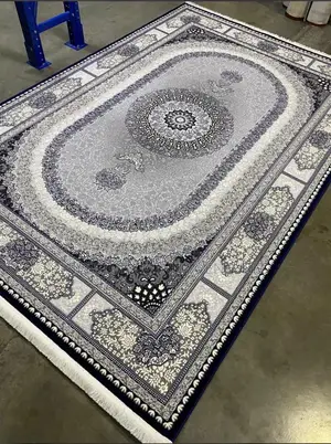 Leila Turkey Luxury Center Rug- 4by6ft, 5by7ft, 7by10ft