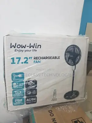 17.2 Inches Wow-Win Rechargeable Fan (Original)