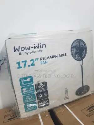 Wow-Win Rechargeable Fan (Fast Selling).