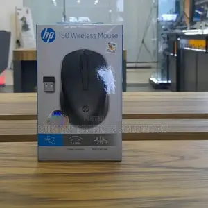 HP 150 Wireless Mouse (Black) - Up to 10 Month Battery