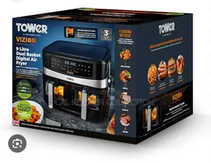 Tower Vortx Vizion Dual Basket Air Fryer