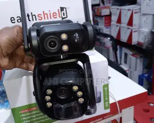 Earth Shield Ultra HD Dual Lens Solar 4G PTZ 4mp Camera