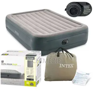 Durabeam Queen Size Air Mattress With Built in Electric Pump