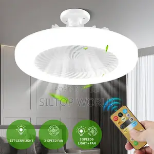 Ceiling Light Fan With Remote Control