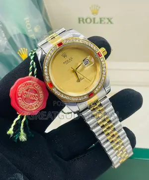 Rolex Chain Stock Wristwatch for Ladies