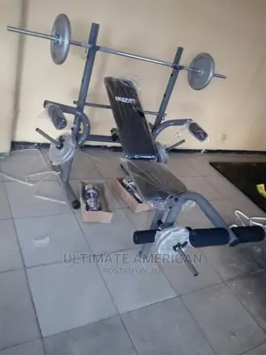 Bodyfit Weight Lifting Bench With 50kg Weight