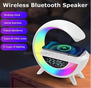 Led Wireless Charging Multicolour Speaker - BT-3401