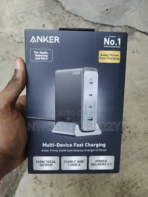 Anker 240w Usb C Charger Multi Device Fast Charging
