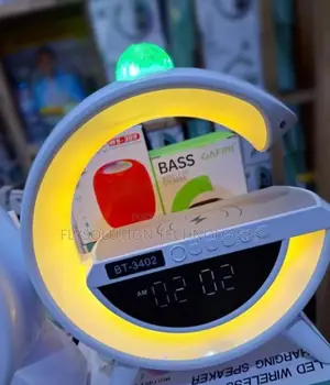 Bt-3402 Wireless Charging Multicolour Speaker