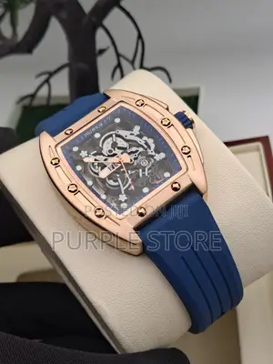 Husky Transparent Dial Wristwatch