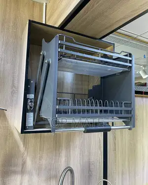 60cm Elevated Pull Down Plate Rack