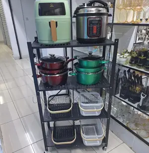 4 Layers Foldable Home/Kitchen Rack/Organizer