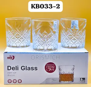 6pcs Whiskey Glass Cup