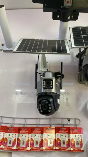 Double Lens 4glte Solar Camera