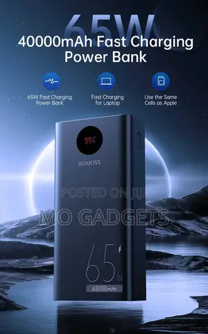 Ramoss 40,000 65watt Laptop Power Bank