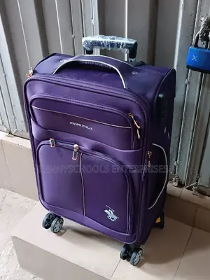 Small Purple Swiss Polo Travelling Luggage Box