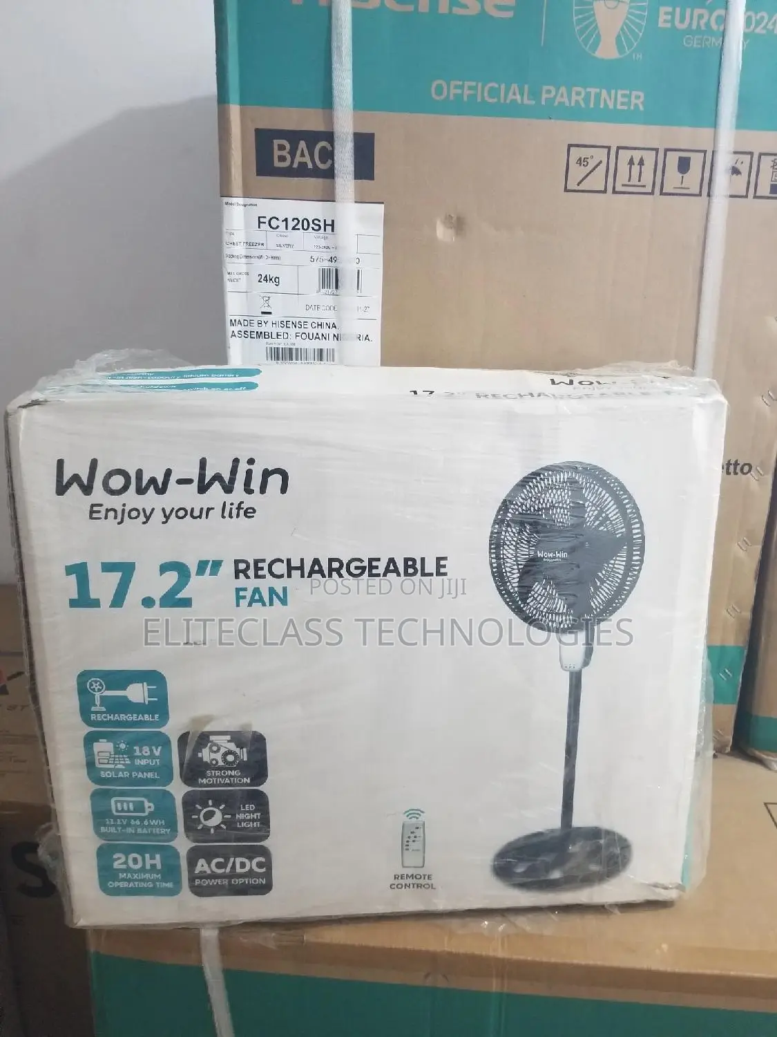 Wow-Win Rechargeable Fan 17.2(Original).