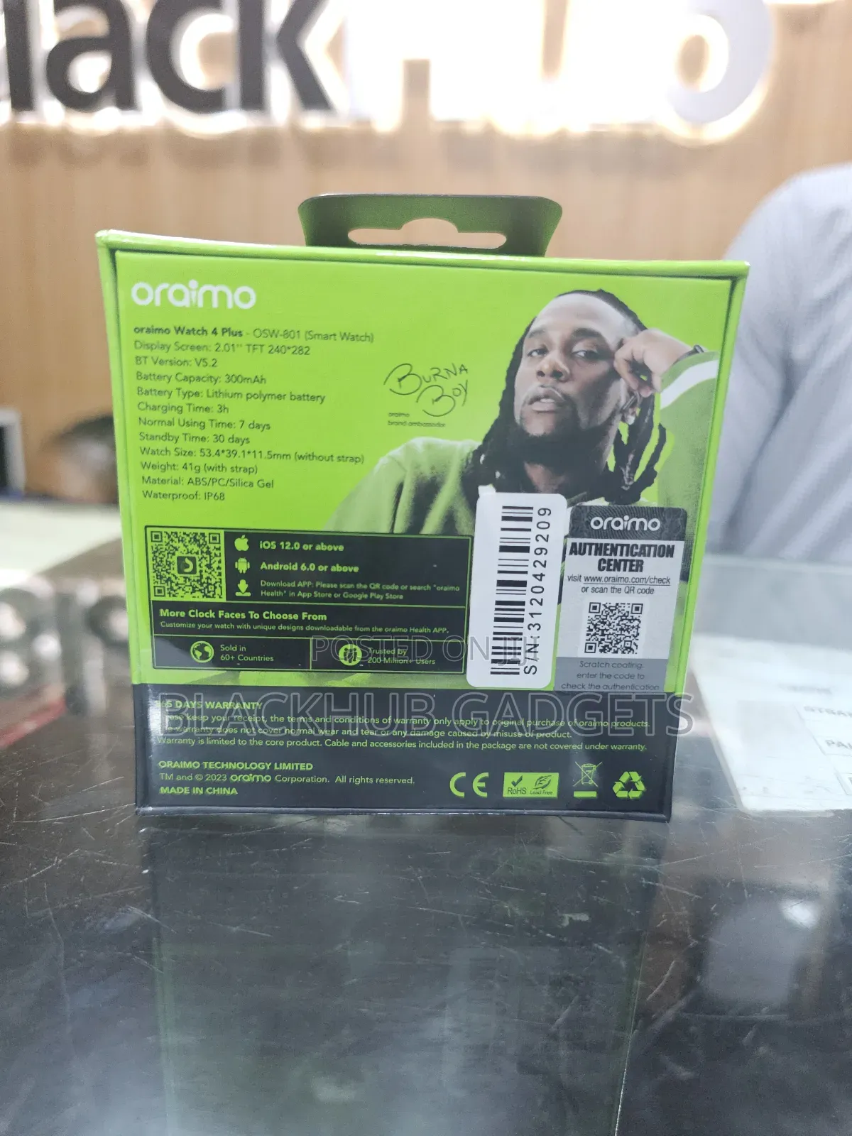 Oraimo Watch 4 Plus