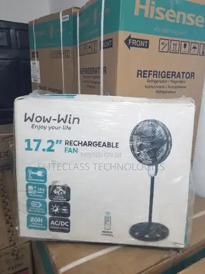 Wow-Win Rechargeable Fan 17.2" (Smart Choice).