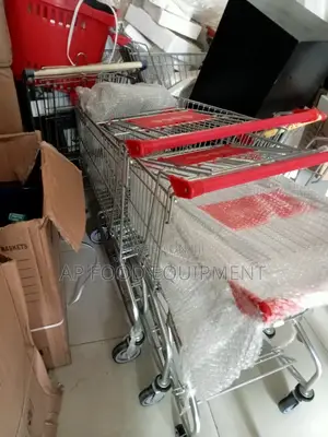 80litres Supermarket Stainless Trolley